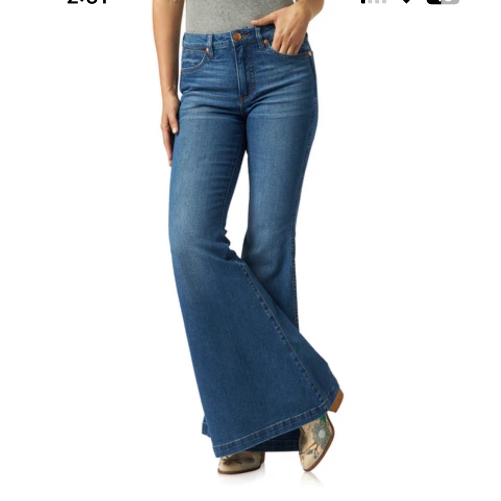 Wrangler Bell Wide Flare Jeans